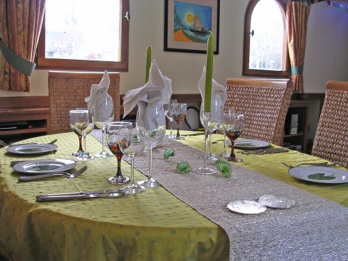 Emma's dining area.