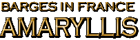 Barges In France: Amaryllis