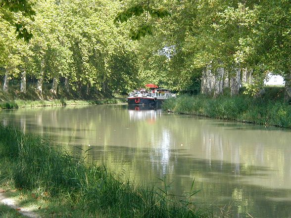 Athos on the Canal du Midi.