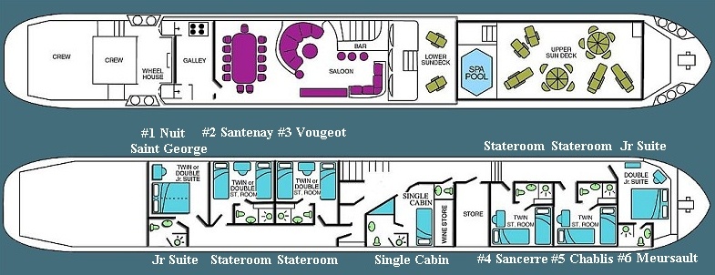 Belle Epoque's Deck Plan