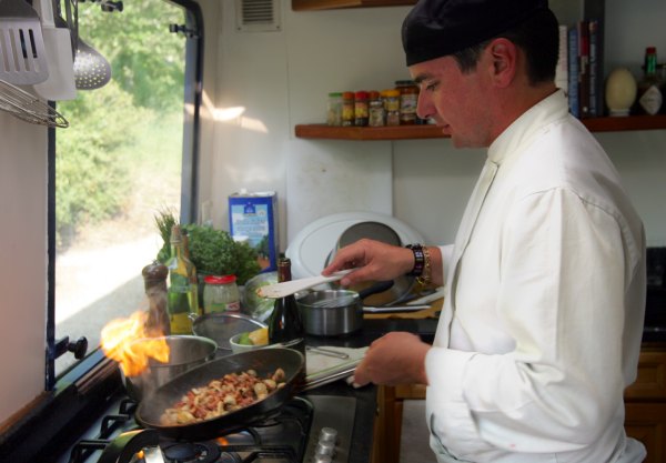 The Chef Creates Another Memorable Dinner Aboard La Belle Epoque.