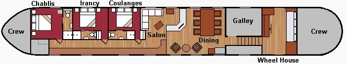 Elisabeth's Deck Plan