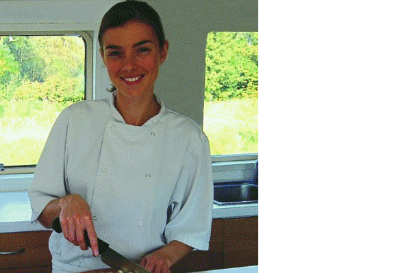 Cuisine aboard Luciole -- chef's creativity sets the stage for a week of culinary memories.