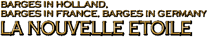 Barges In France: Nouvelle Etoile