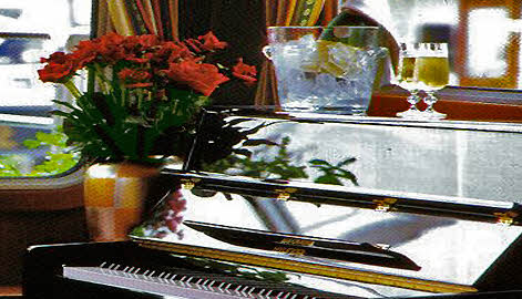 The Nouvelle Etoile features a gorgeous and spacious salon with a well-tuned piano! The ultra-deluxe hotel barge Nouvelle Etoile cruises in Holland in the spring (Tulip Cruises), then cruises in France in Burgundy and Champagne in mid-season, and in Alsace and Germany in the Fall.  Nouvelle Etoile is one of more than 60 luxury barges in Europe and offers one of the most pampered cruises in Europe with exceptional cuisine, wines, and owner-hosts and professional crew to create an exquisite week and a lifetime memory.  Go barging on the canals of Holland and rivers of France and Germany for the vacation and holiday experience of a lifetime!