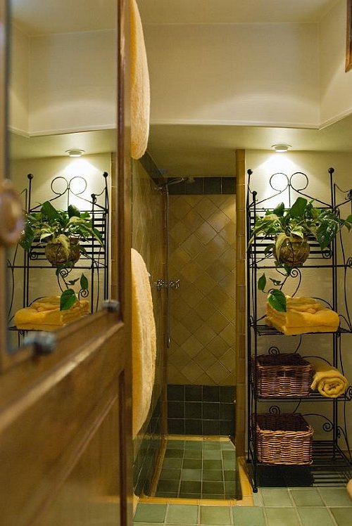 Papillon: Gorgeous tiled showers.