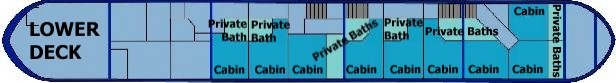 Le Ph�nicien's Deck Plan