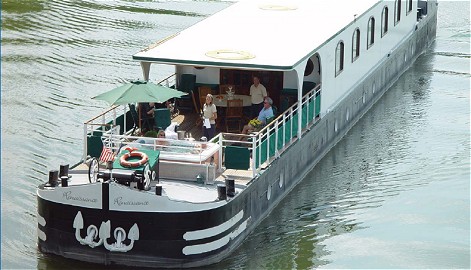 Renaissance (formerly La Bonne Humeur), cruising in Burgundy