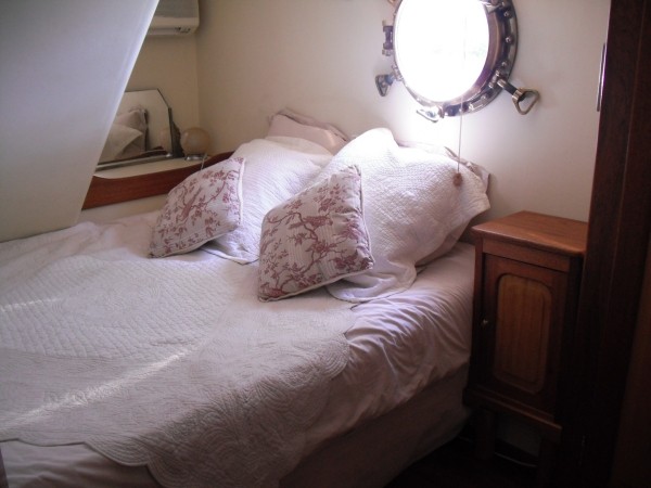 The 'Cezanne' cabin aboard the Tango.