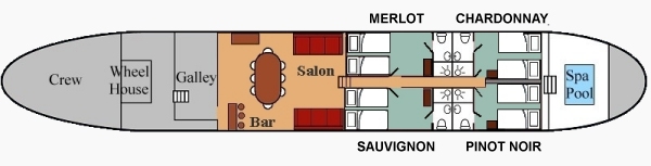 L'Art de Vivre's Deck Plan