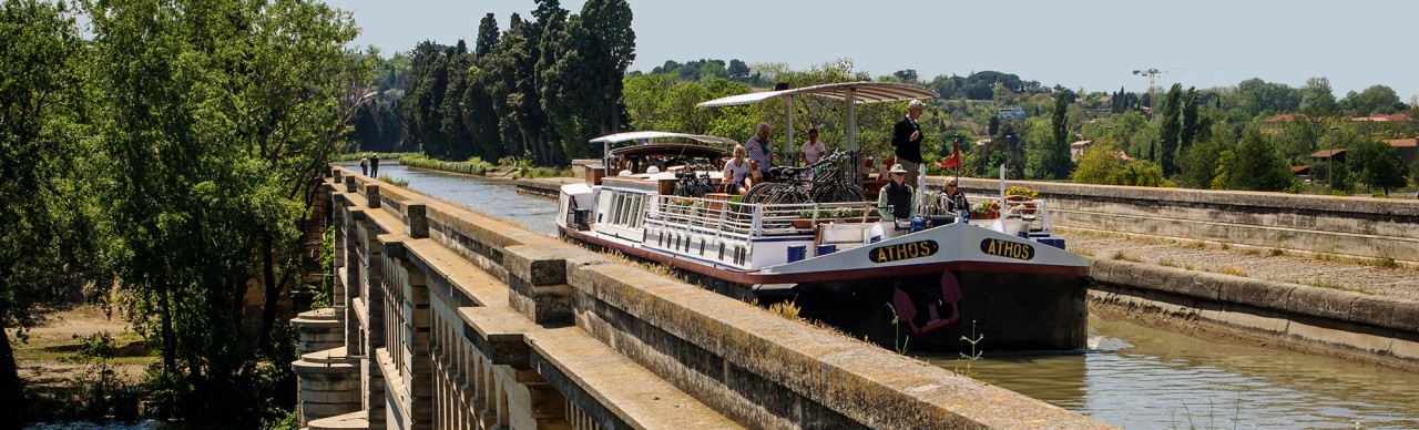 Barge Cruises In France and Europe: Photo Gallery for Barge Athos