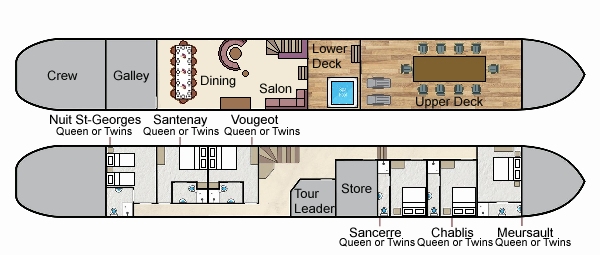 Belle Epoque's Deck Plan