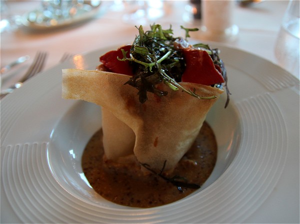 A taste of the gourmet cuisine served aboard the C'est La Vie.