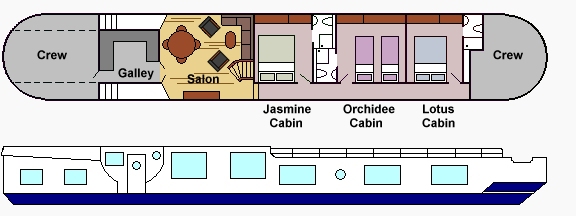 Clair de Lune's Deck Plan