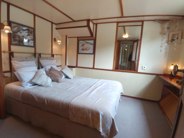 Cabin 1 aboard the Clair de Lune, the
