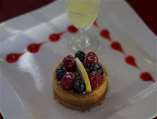 A sample of the desserts served aboard the Saraphina