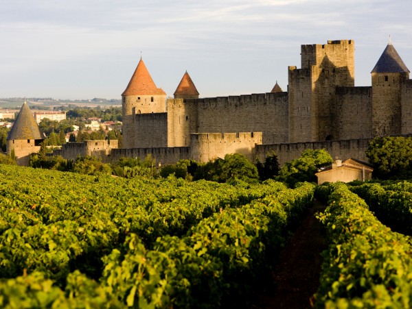 Excursions include a visit to the majestic
medieval hilltop village of Carcasonne