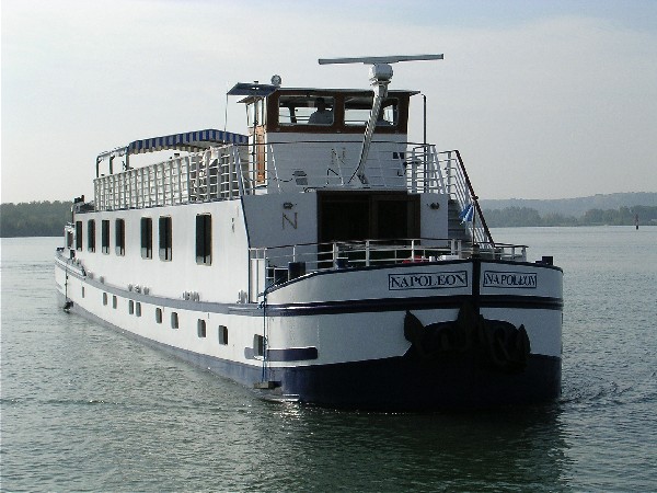 The Ultra Deluxe 12-passenger hotel barge
Napoleon