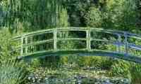 Claude Monet's Japanese Bridge in Giverny