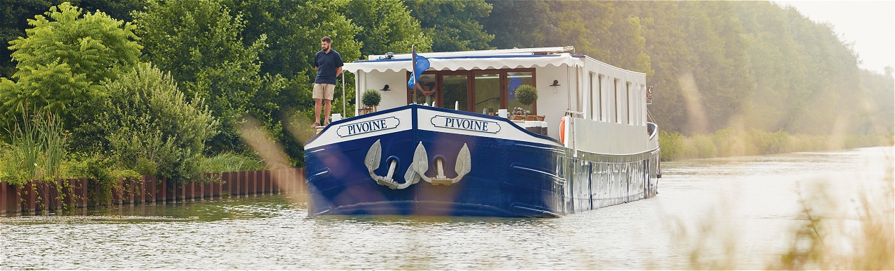 Barge Cruises In France and Europe: Photo Gallery for Barge Pivoine