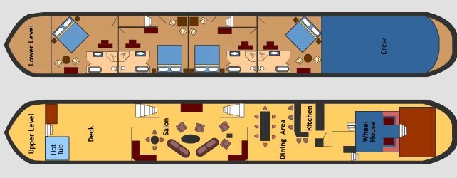 Prospérité's Deck Plan