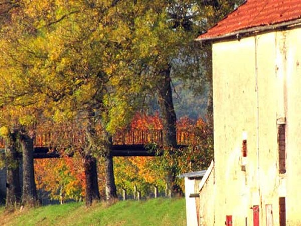 Relax and enjoy the magnificent scenery as
Saroche meanders<br> through the Burgundy and Champagne regions